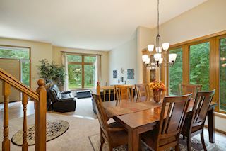 Dining Room View into the Front of the Home