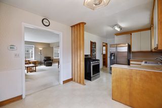 From eat in area of kitchen. Living room on the left