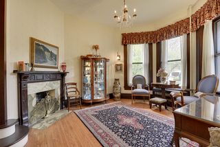 The Main Floor Living Room overlooks St. Paul's Historic Summit Avenue...