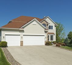 Concrete driveway