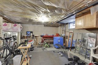 open insulated basement with newer boiler.  Now used as a fitness center!