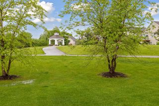 One exterior view out your future windows is the gazebo.