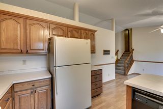 Space available next to kitchen for desk or buffet. 