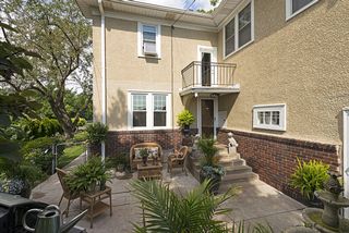 The Back Patio offers easy access to the Kitchen! Ideal for outdoor entertaining...