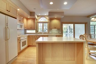 Large sliding Patio doors off the kitchen lead to the deck area.