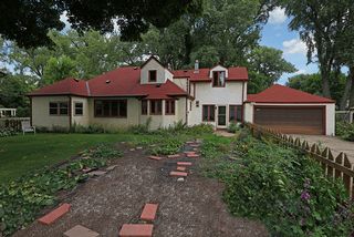 5024 Park Avenue - Back yard of charming 1940's home on double lot across from Minnehaha Creek