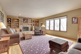 Huge Family Room has Wood Floors and Fireplace!