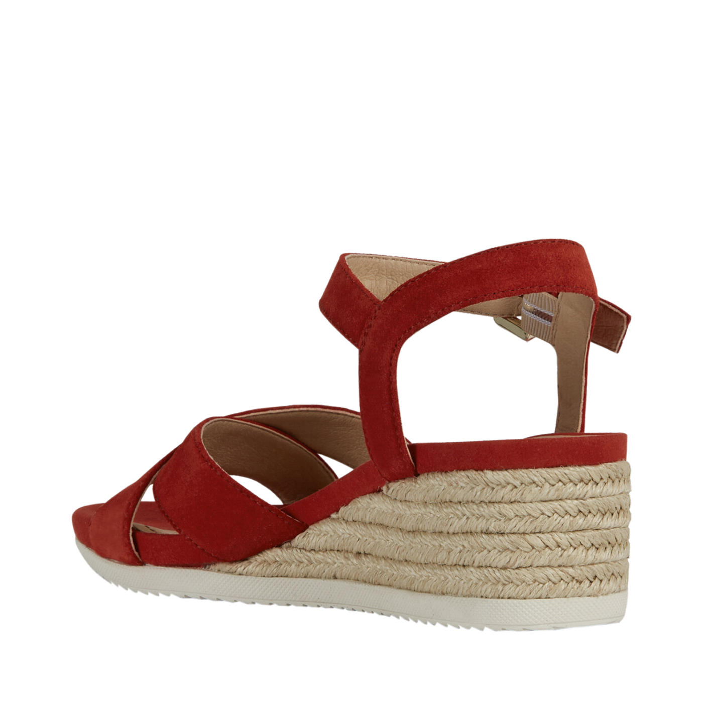 sandale rouge a talon