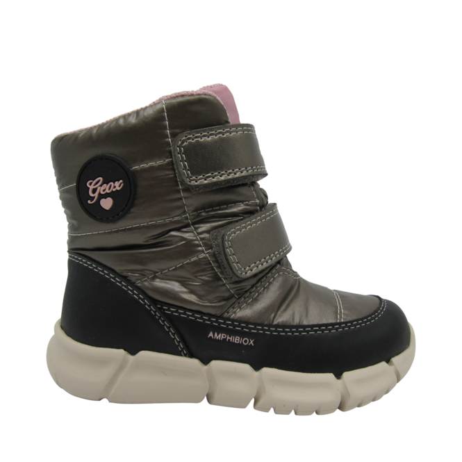 Enfant Gris/Taupe pour Enfants-filles de la marque GEOX, 1. Un produit distribué par Chaussures Pierre Roy - Saint-Jean Québec