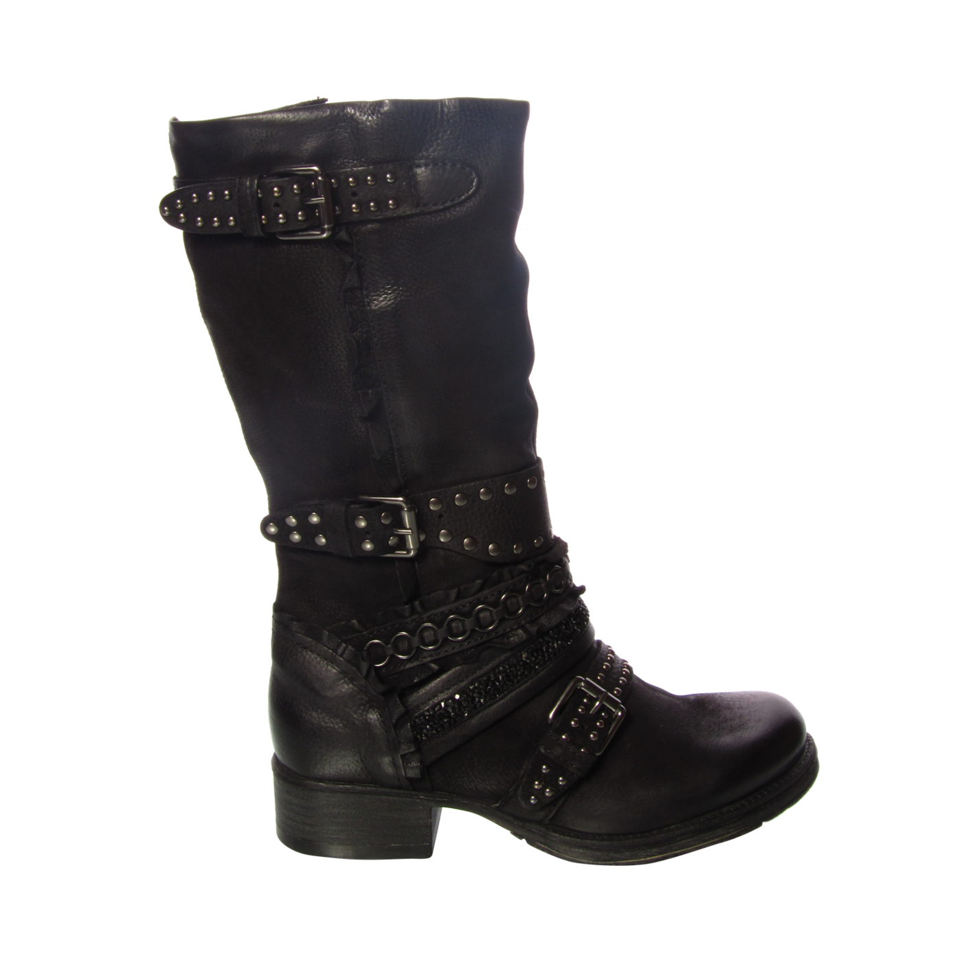 bottines mjus noires