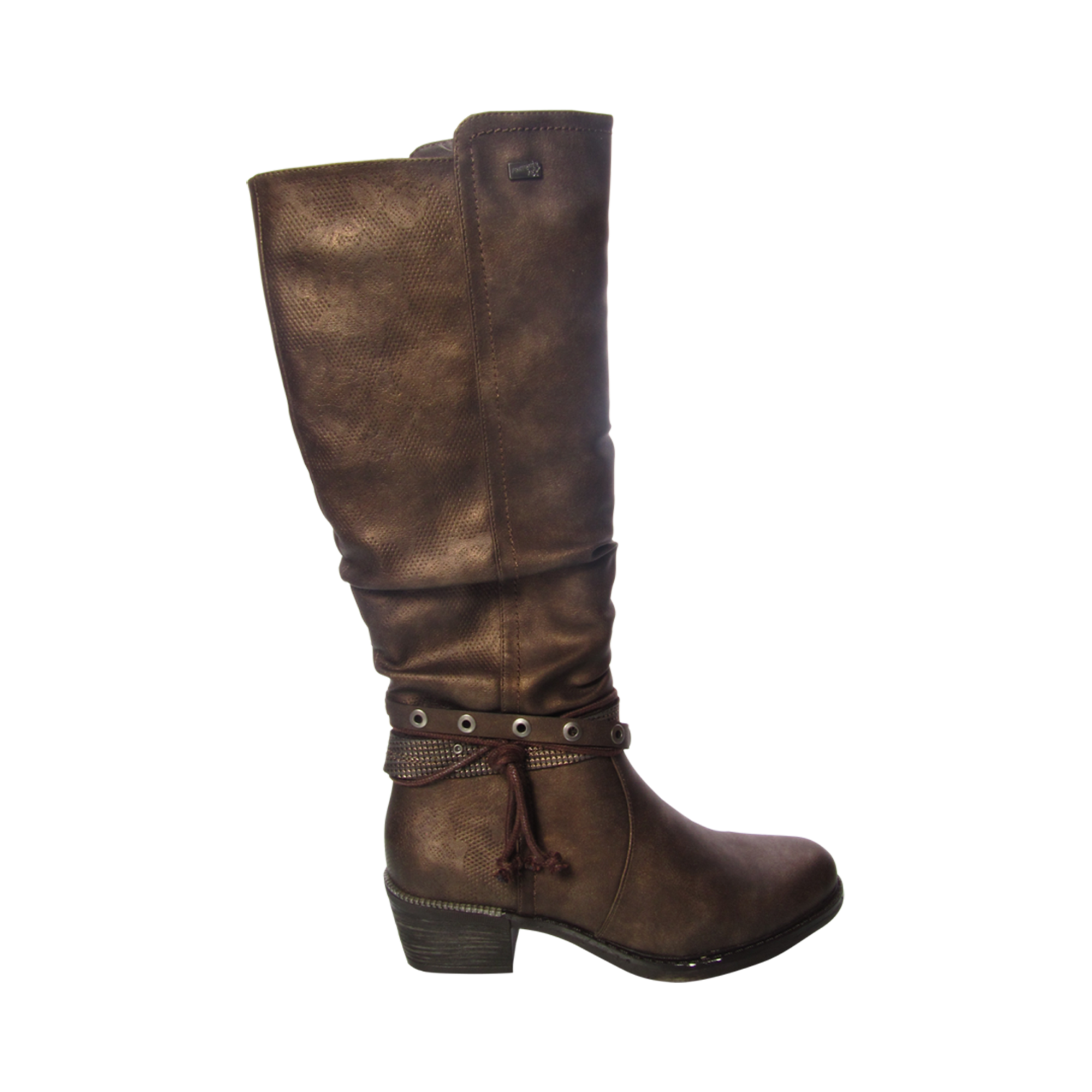 bottines bronze