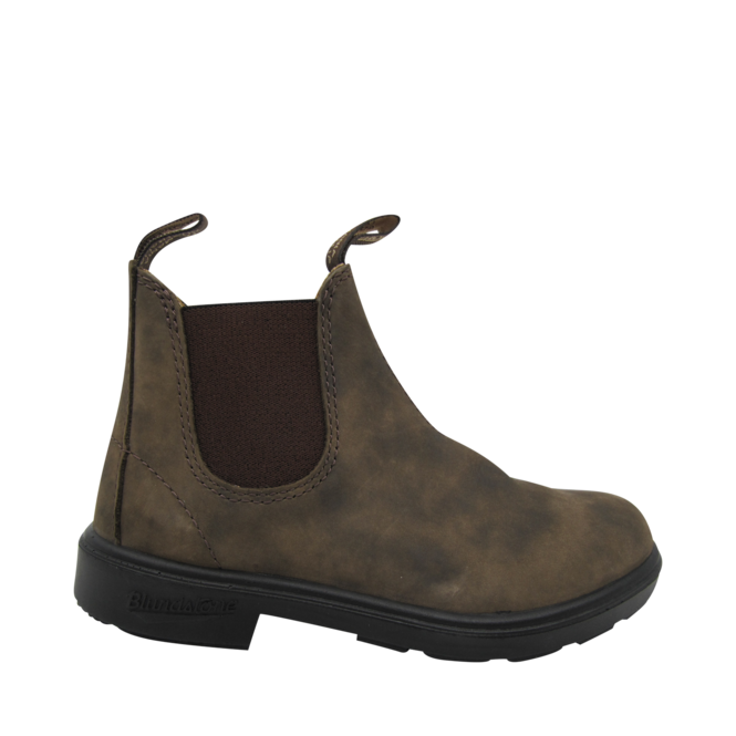 Junior Brun pour Enfants-garçons de la marque BLUNDSTONE, 1. Un produit distribué par Chaussures Pierre Roy - Saint-Jean Québec