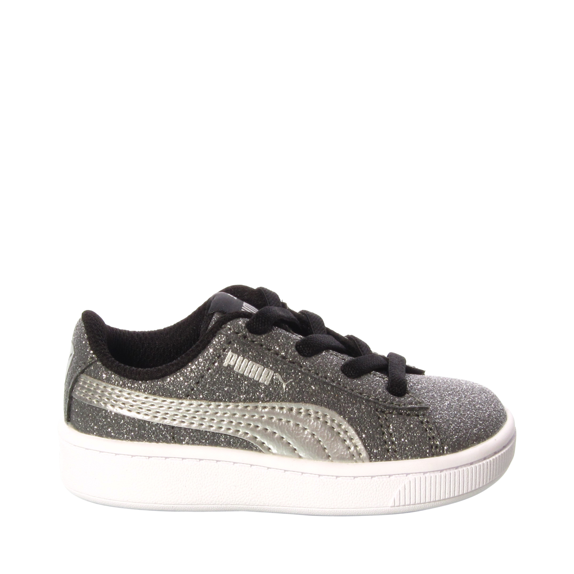 soulier argent brillant