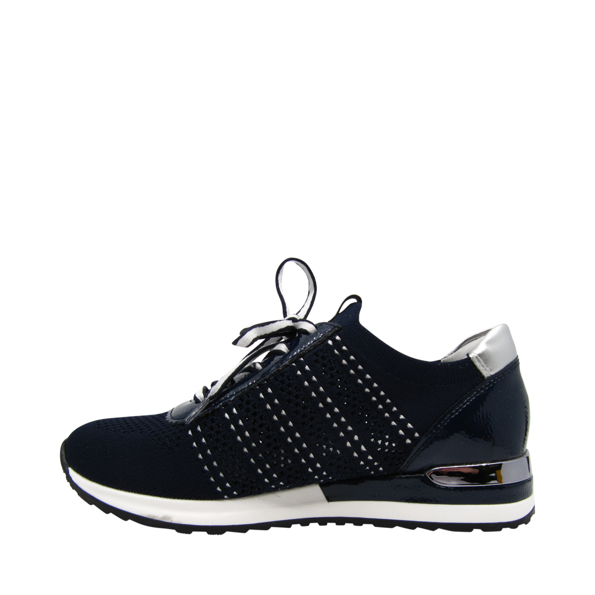 richelieu femme bleu marine