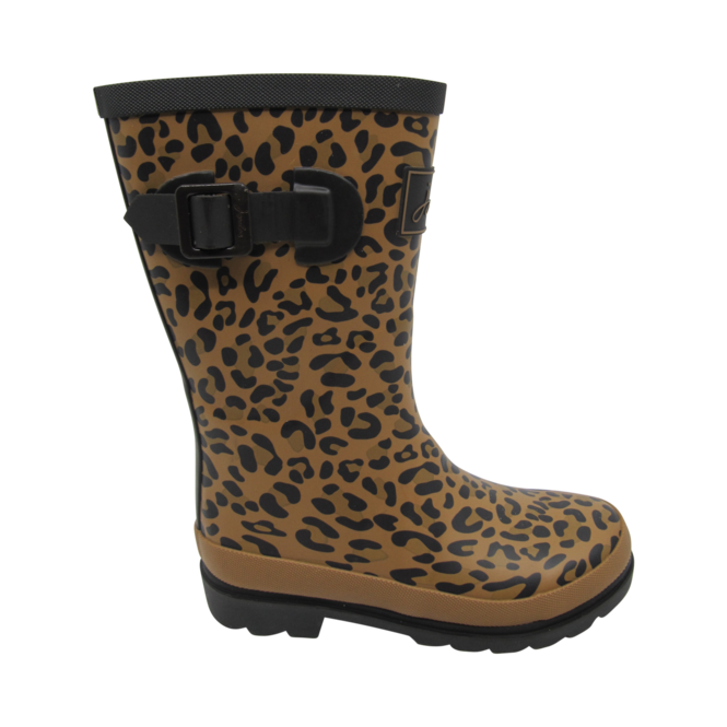 Bottes De Pluie Joules Welly Fille - Bleu Floral, Motif Cheval - Taille UK 13 (EU 32)