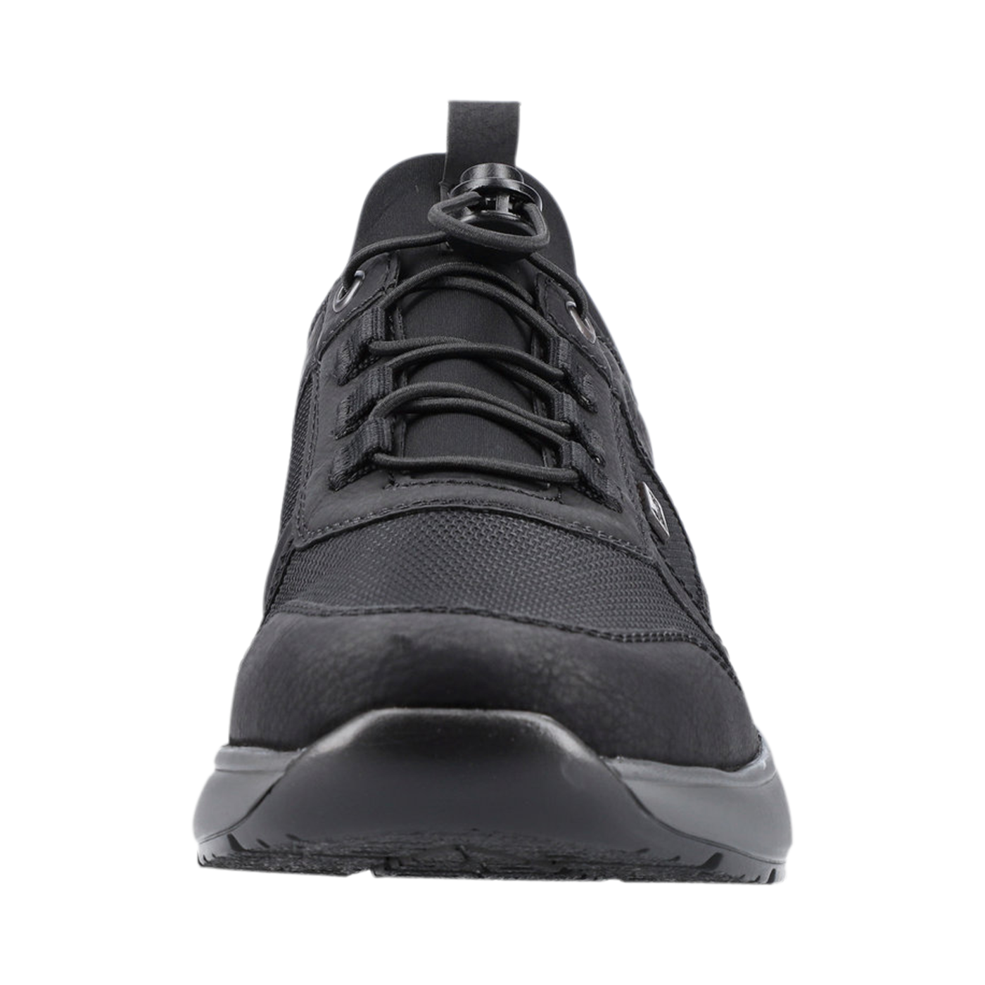Chaussures De Ville Homme Rieker En Cuir à Lacets - Technologie Anti-stress, Semelle Cuir, Noir