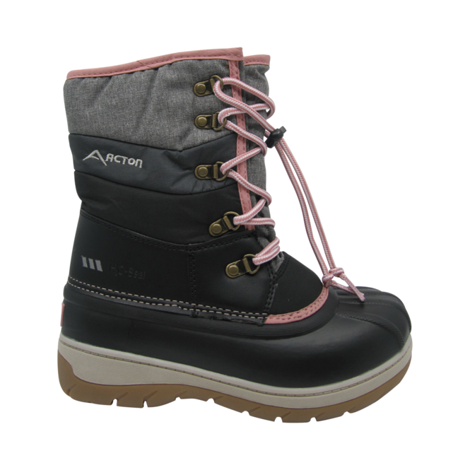 Junior Noir pour Enfants-filles de la marque ACTON, 1. Un produit distribué par Chaussures Pierre Roy - Saint-Jean Québec