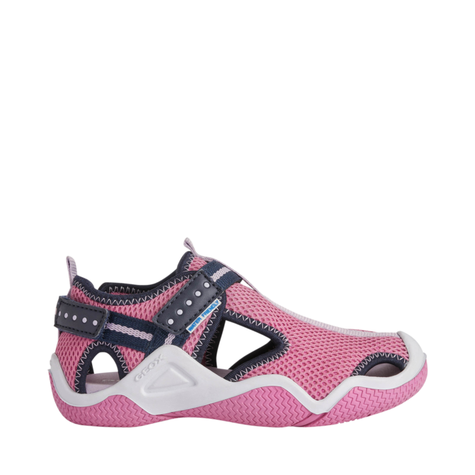 Junior Rose/Mauve pour Enfants-filles de la marque GEOX, 3. Un produit distribué par Chaussures Pierre Roy - Saint-Jean Québec