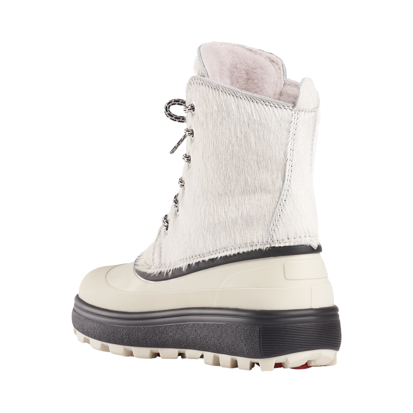 OLANG BOTTE CRAMPONS BLANCHE/FOURRURE Chaussures Pierre Roy