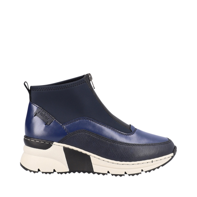 Bottes Bleu pour Femmes de la marque RIEKER, 2. Un produit distribué par Chaussures Pierre Roy - Saint-Jean Québec