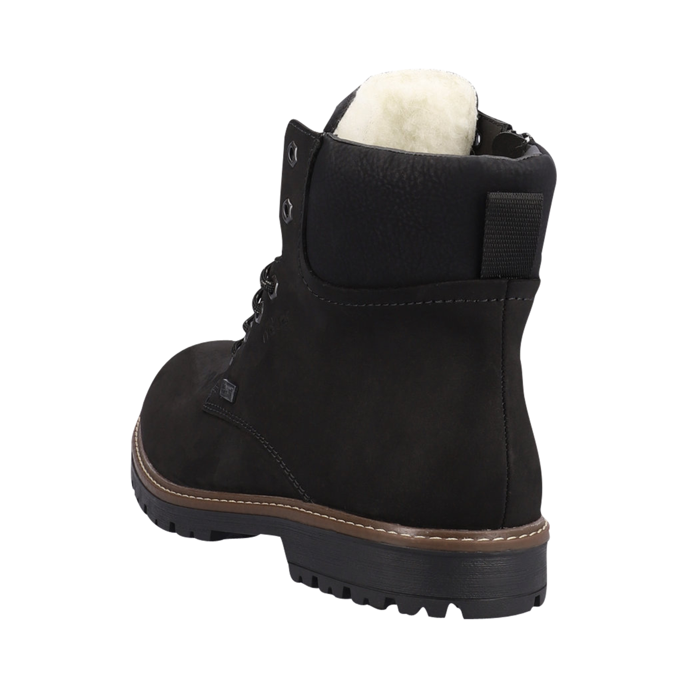 Bottes à Lacets Rieker Homme 30440 - Cuir Synthétique, Imperméables, Confort Anti-Stress - Pour Automne/Hiver