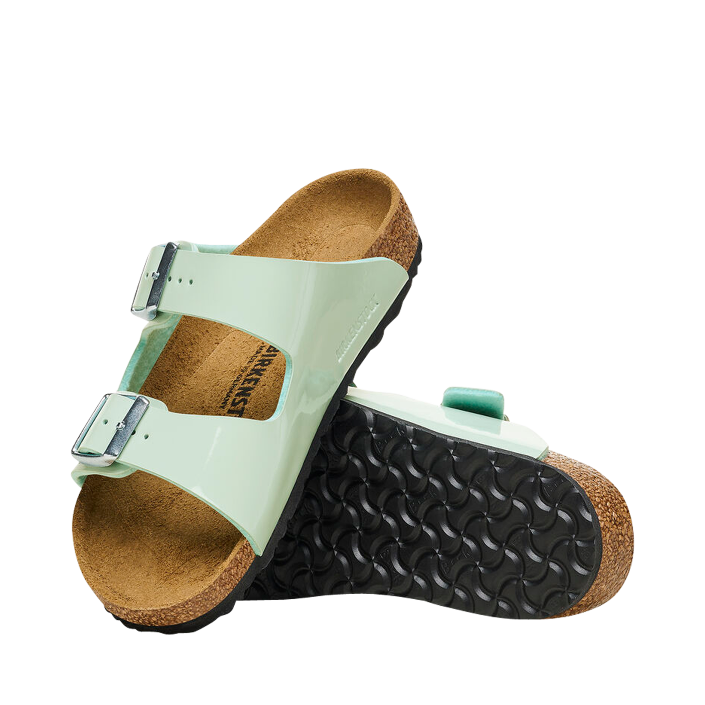 Birkenstock enfant arizona bleu/vert Chaussures Pierre Roy Saint