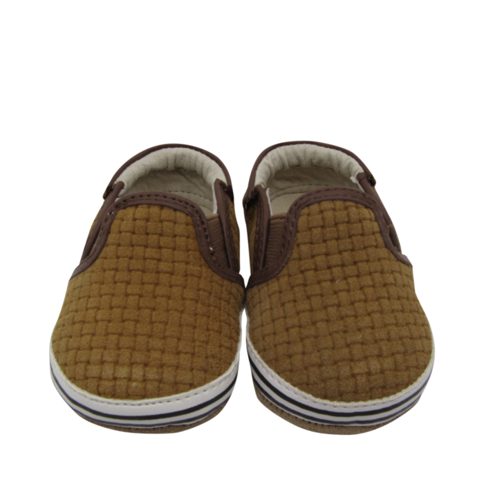 Chaussons Robeez Dog & Bones - Expresso/Tan, Taille 3 Garçon - NEUFS En Boîte