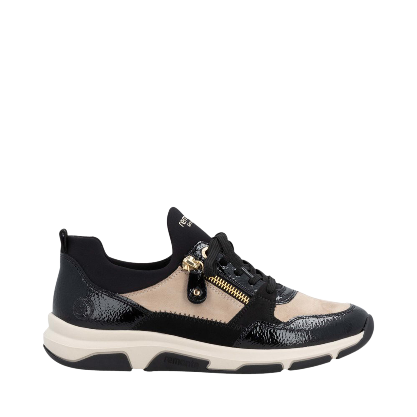 Remonte femme soulier lace noir/beige Chaussures Pierre Roy