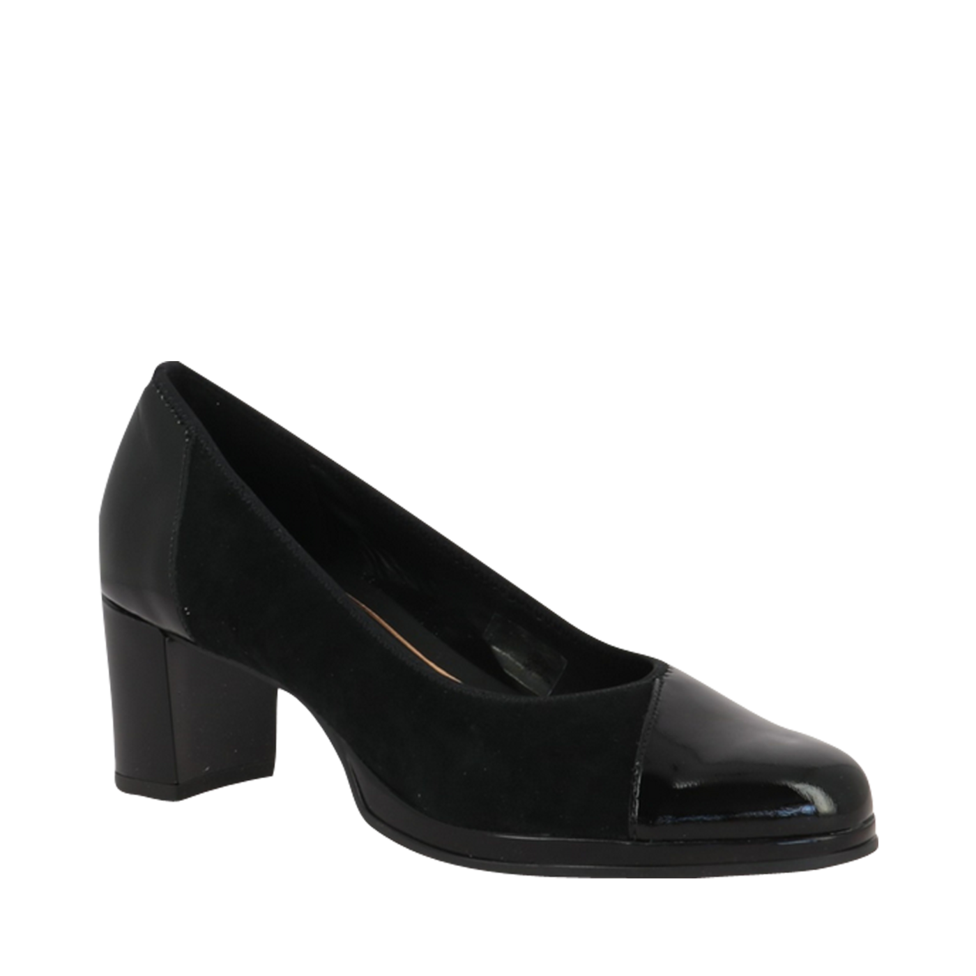 Ara femme soulier chic noir verni Chaussures Pierre Roy Saint-Jean
