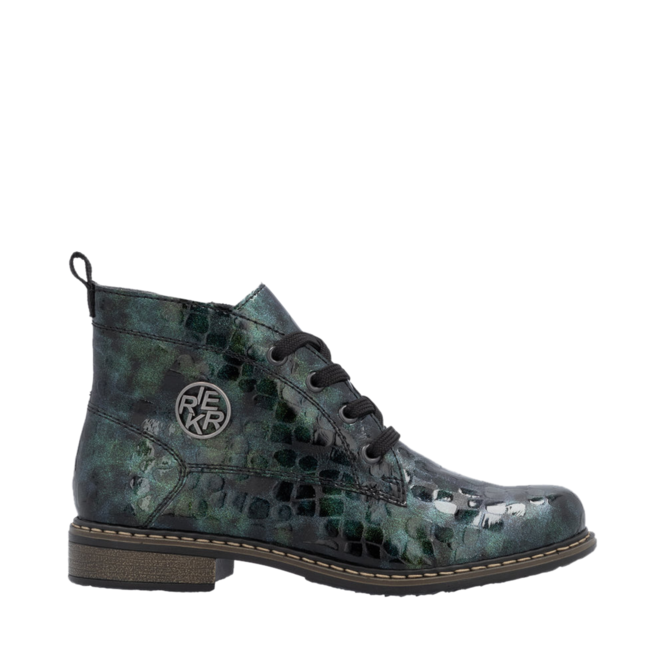 Bottes Bleu pour Femmes de la marque RIEKER, 4. Un produit distribué par Chaussures Pierre Roy - Saint-Jean Québec