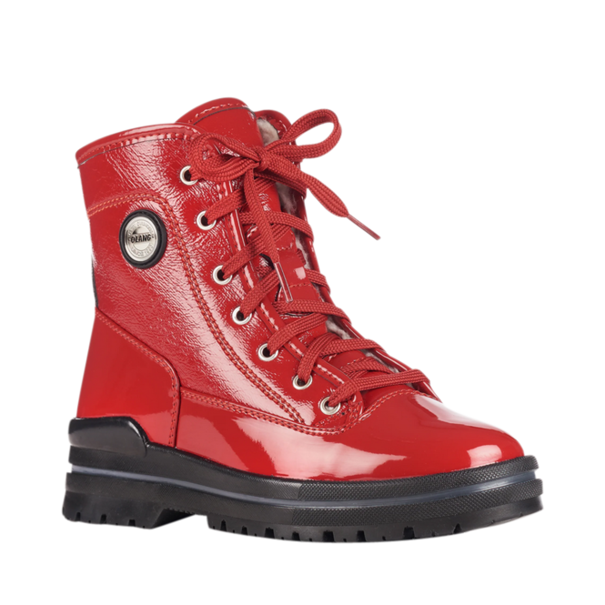 Bottes Hiver Rouge pour Femmes de la marque OLANG, 3. Un produit distribué par Chaussures Pierre Roy - Saint-Jean Québec