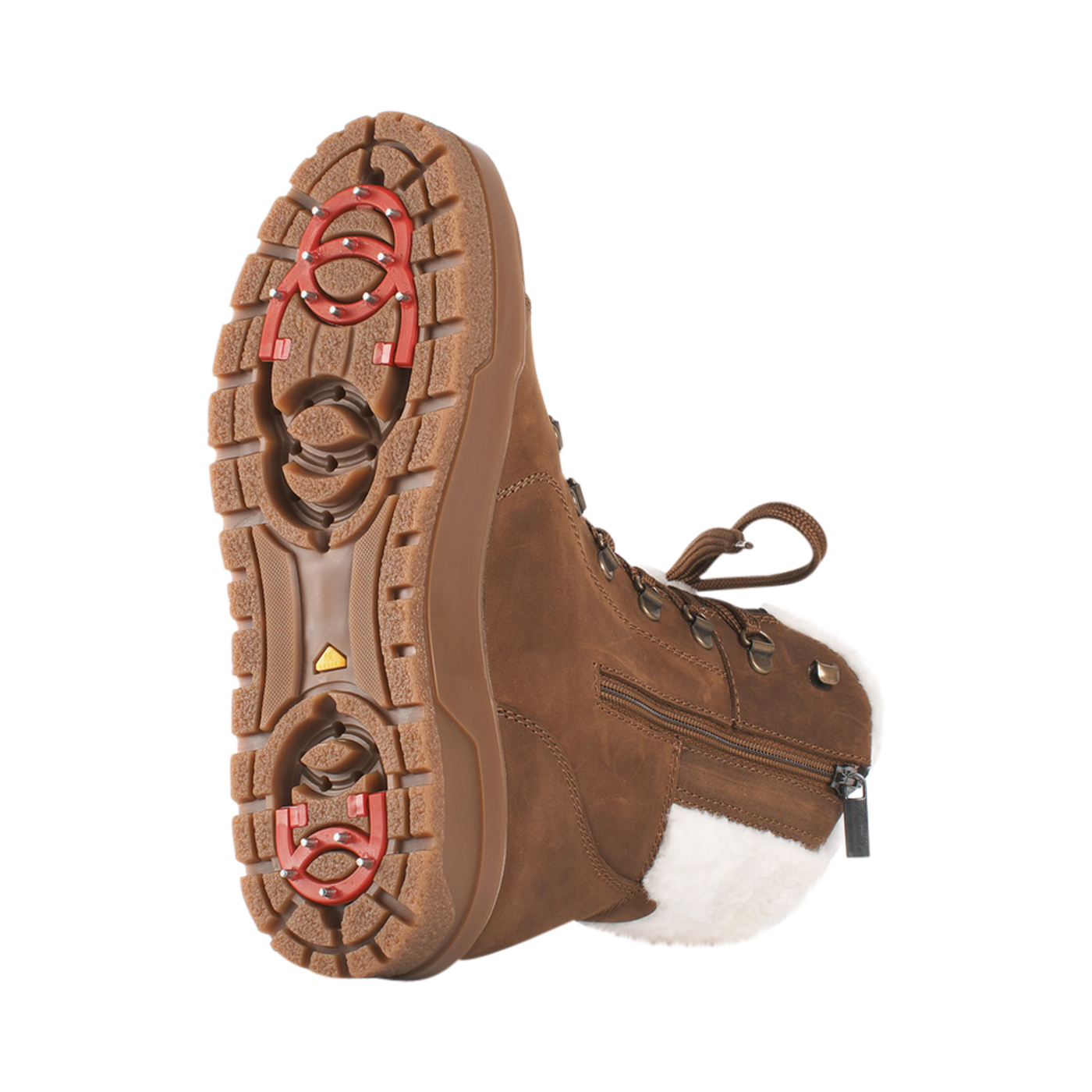 Olang Crampons Hiver Olang MERIBEL CUOIO Women Winter Boots With