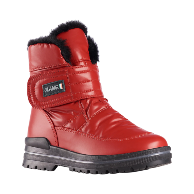 Bottes Hiver Rouge pour Femmes de la marque OLANG, 3. Un produit distribué par Chaussures Pierre Roy - Saint-Jean Québec