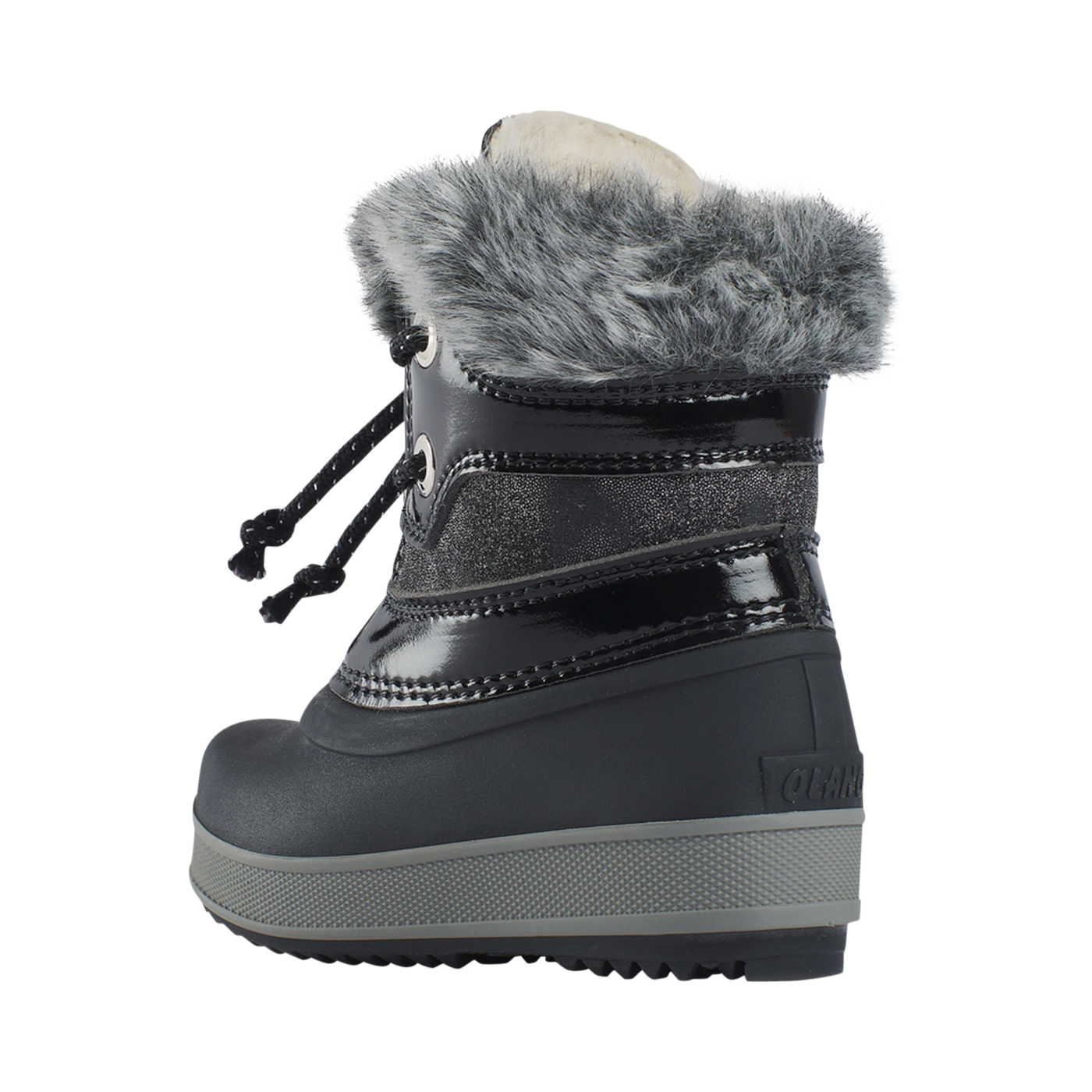 Olang Bottes Bebe Hiver Olang Enfant Botte Hiver Pony Lux Noir