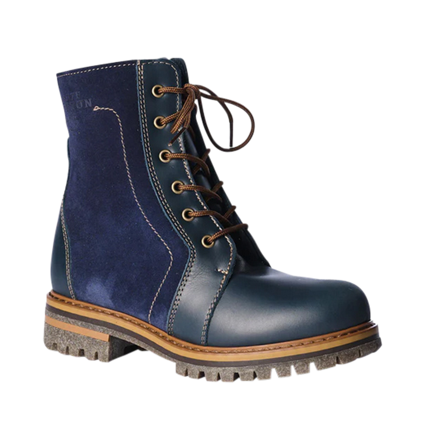 Saute mouton botte doublee Pam marine Chaussures Pierre Roy