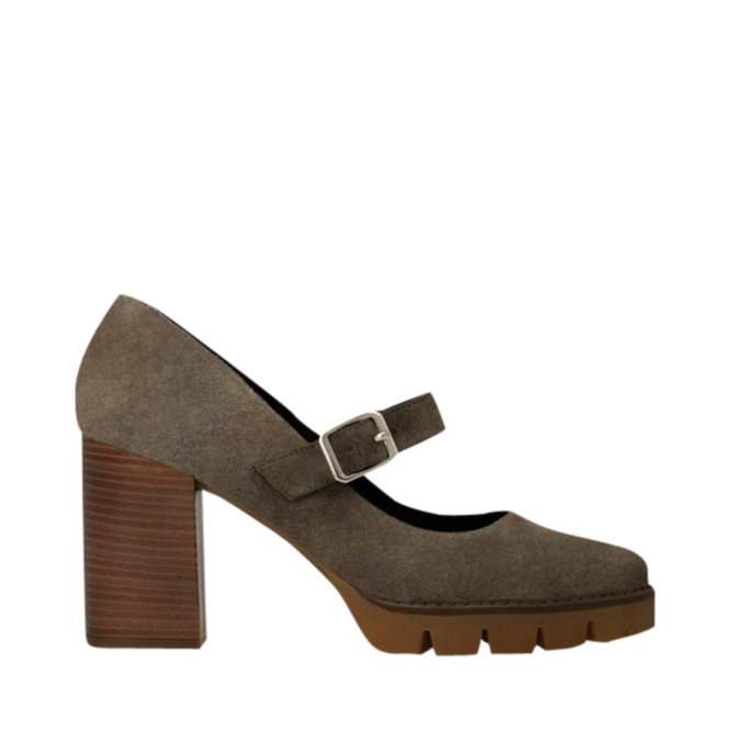 Gris/Taupe Shoes for Women by the brand LODI, 4. A product distributed by Chaussures Pierre Roy - Saint-Jean Quebec