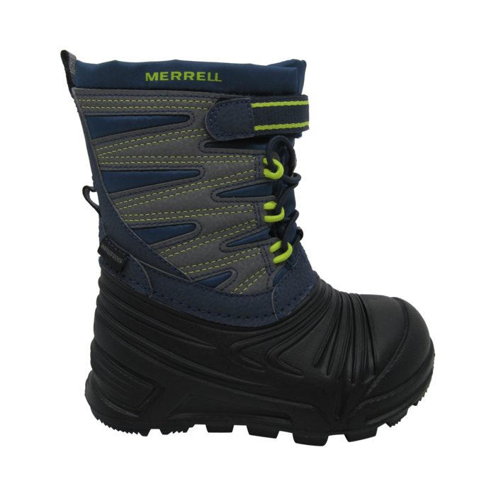 MERRELL LINED BOOT BLUE AND BLACK - Chaussures Pierre Roy Saint-Jean