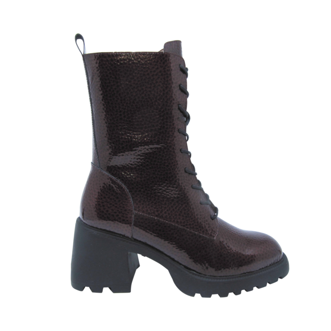 A.S.98 women's black ankle boot with zipper - Chaussures Pierre