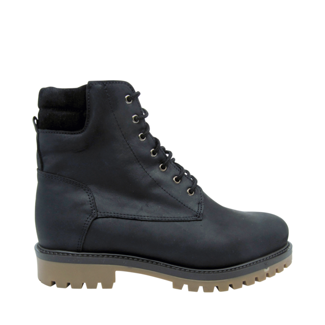 Black Winter Boots for Men by the brand Anfibio, 3. A product distributed by Chaussures Pierre Roy - Saint-Jean Quebec