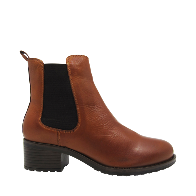 Tan Boots for Women by the brand MIZ MOOZ, 1. A product distributed by Chaussures Pierre Roy - Saint-Jean Quebec