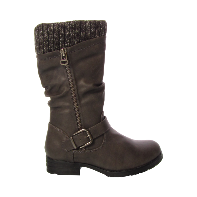 Gris/Taupe Junior for Daughters by the brand TAXI, 1. A product distributed by Chaussures Pierre Roy - Saint-Jean Quebec