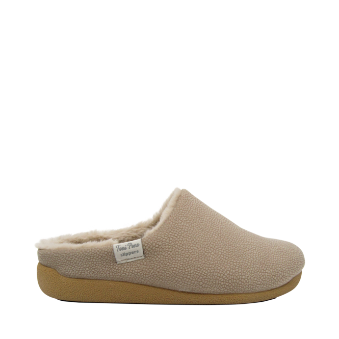 Beige Slippers for Women by the brand TONI PONS, 3. A product distributed by Chaussures Pierre Roy - Saint-Jean Quebec