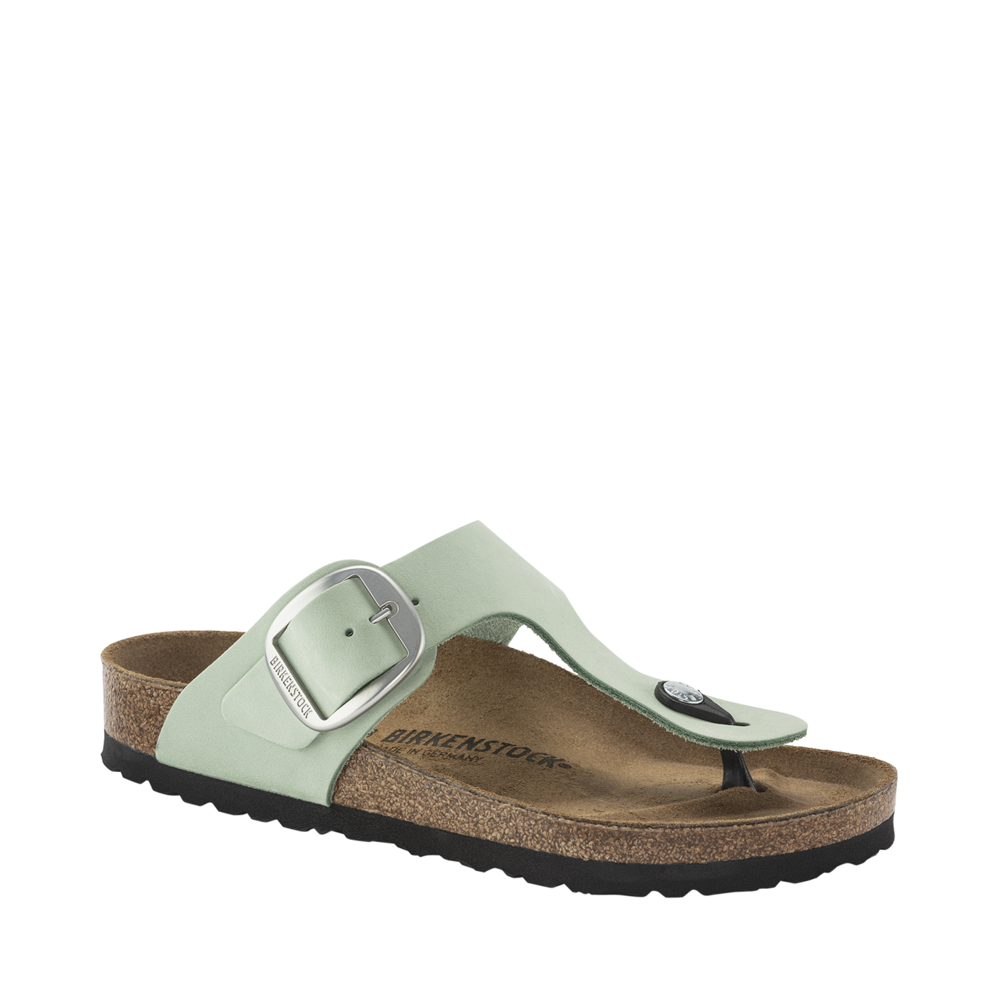 Birkenstock Gizeh Big Buckle Matcha Chaussures Pierre Roy Saint-Jean