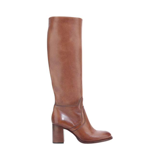Tan Boots for Women by the brand MJUS, 3. A product distributed by Chaussures Pierre Roy - Saint-Jean Quebec