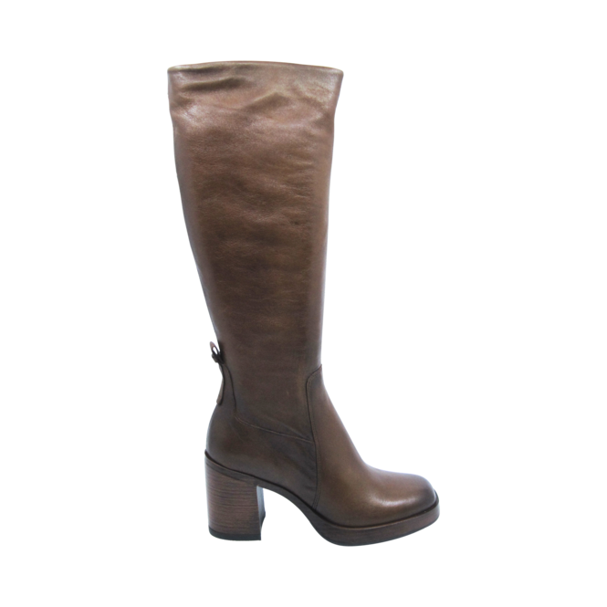 Brown Boots for Women by the brand MJUS, 1. A product distributed by Chaussures Pierre Roy - Saint-Jean Quebec
