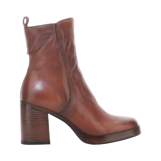 Tan Boots for Women by the brand MJUS, 2. A product distributed by Chaussures Pierre Roy - Saint-Jean Quebec