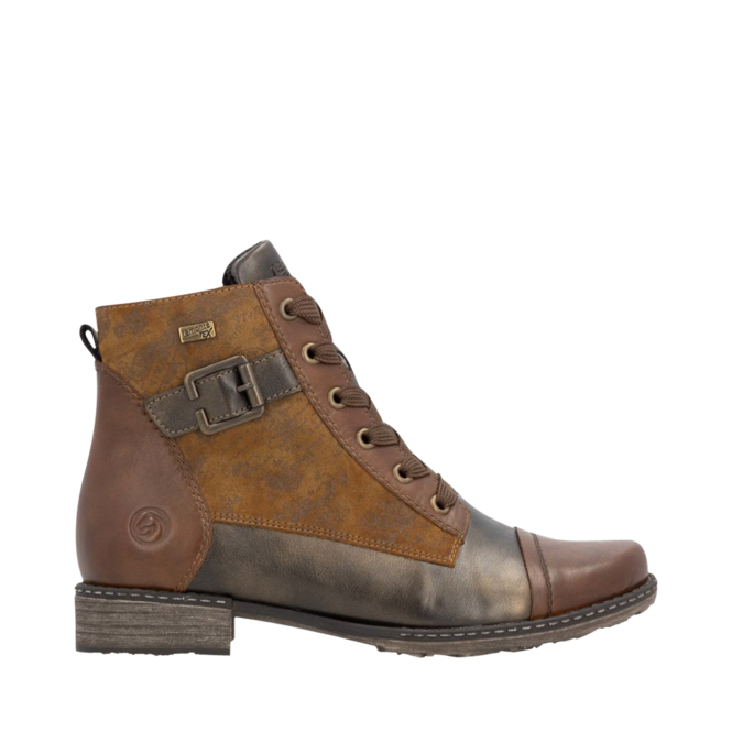 Tan Winter Boots for Women by the brand RIEKER, 4. A product distributed by Chaussures Pierre Roy - Saint-Jean Quebec