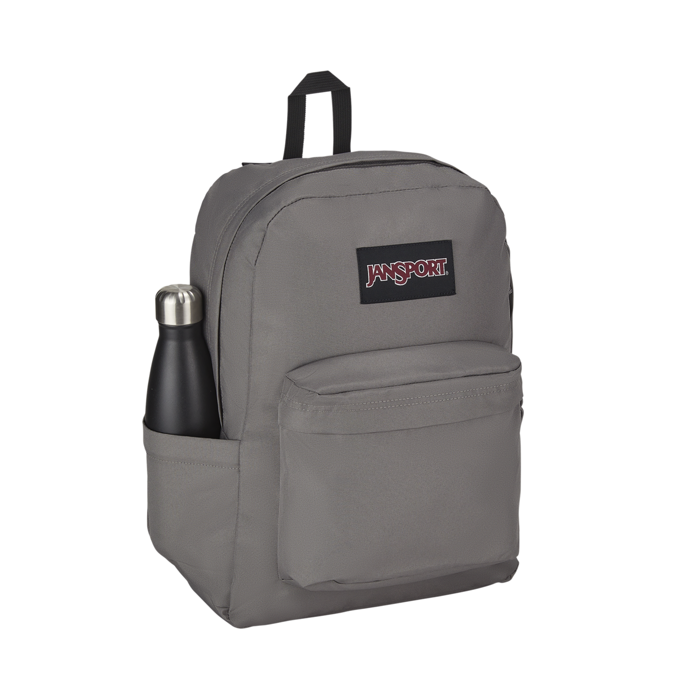 JANSPORT SUPERBREAK PLUS BACKPACK GRAY - Chaussures Pierre Roy Saint-Jean
