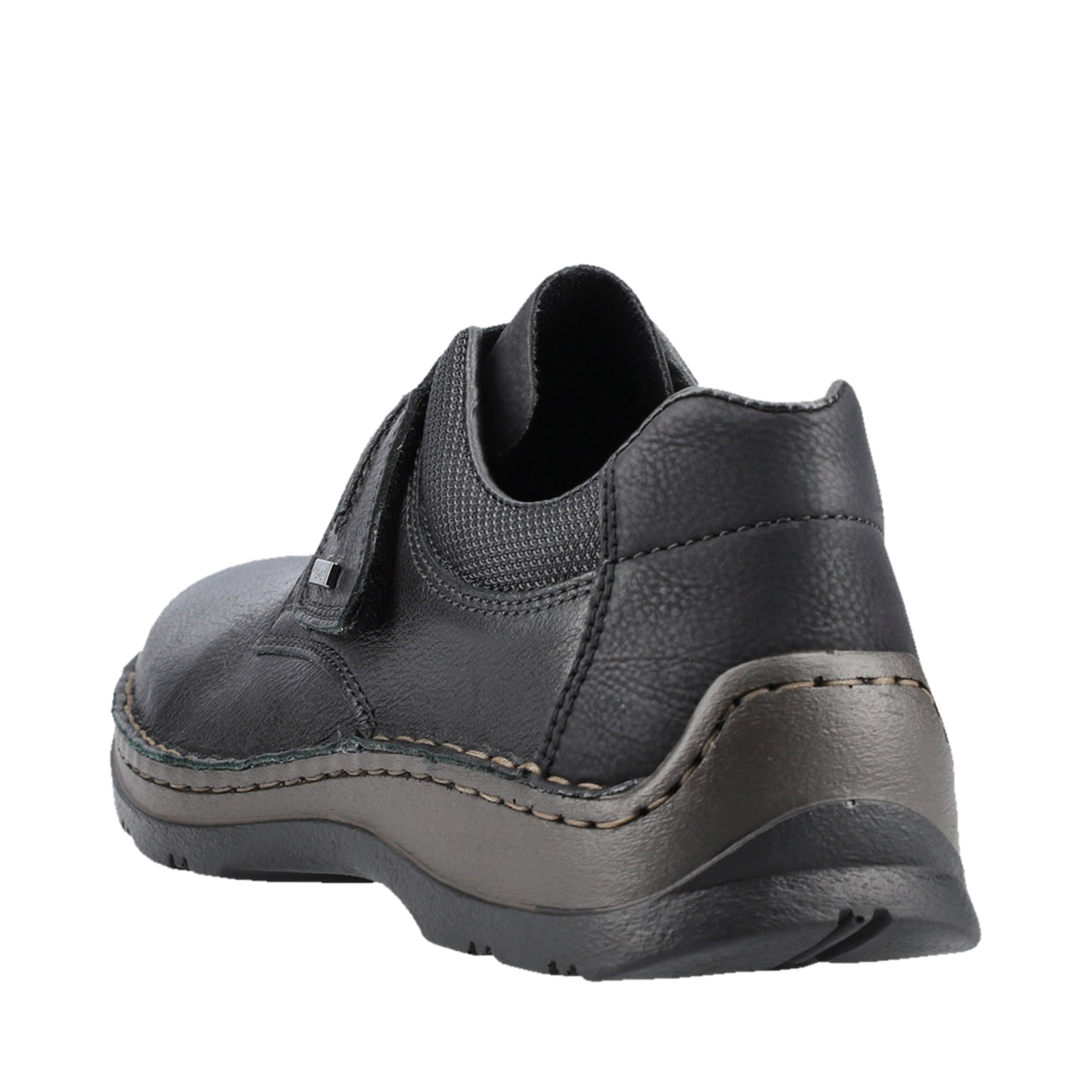 RIEKER MEN'S BLACK VELCRO LOAFER WIDE Chaussures Pierre Roy