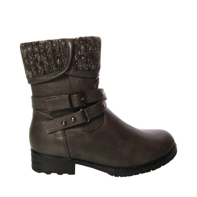 Gris/Taupe Junior for Daughters by the brand TAXI, 1. A product distributed by Chaussures Pierre Roy - Saint-Jean Quebec